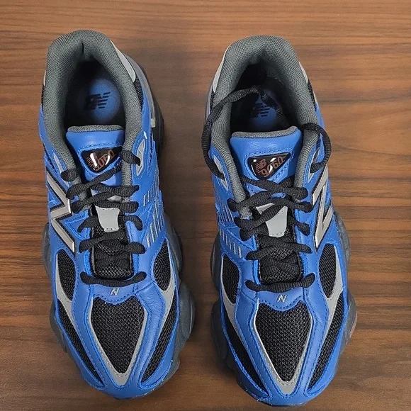 New Balance 9060 Blue/Black Size Women's 7.5 U9060NRH Brand New In Box - Picture 4 of 7